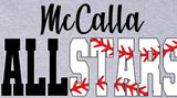 Allstars Stitches Plain Baseball 2026