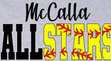 Allstars Stitches Plain Softball 2026
