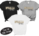 McCalla Softball Checkered