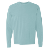 Comfort Colors Orange Beach Zip Code 36561 With Line Underneath - Long Sleeve Shirt