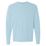 Comfort Colors Orange Beach Zip Code 36561 With Line Underneath - Long Sleeve Shirt