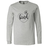 Be Kind With Heart - Long Sleeve Shirt