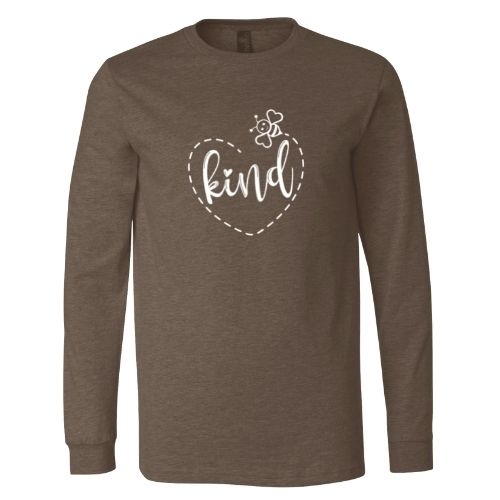 Be Kind With Heart - Long Sleeve Shirt