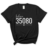 Gildan Helena Zip Code 35080 With Line Underneath - Short Sleeve Shirt