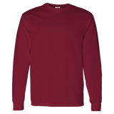 Gildan Alabaster Zip Code 35007 With Big State Outline - Long Sleeve Shirt