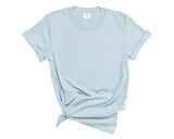Comfort Colors Bluff Park Zip Code 35226 With Line Underneath - Short Sleeve Shirt