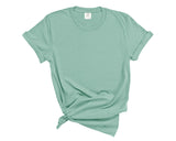 Comfort Colors Chelsea Zip Code 35043 With Line Underneath - Short Sleeve Shirt