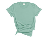 Comfort Colors Bluff Park Zip Code 35226 With Line Underneath - Short Sleeve Shirt