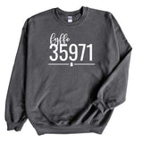 Gildan Fyffe Zip Code 35971 With Line Underneath - Sweatshirt
