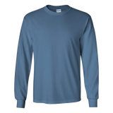 Gildan Alabaster Zip Code 35007 With Big State Outline - Long Sleeve Shirt