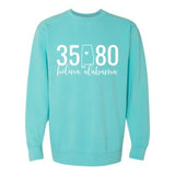 Comfort Colors Helena Zip Code 35080 With State Outline As Zero - Sweatshirt
