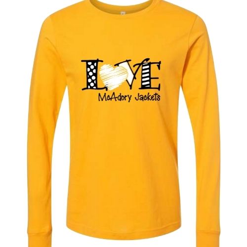 Love McAdory Jackets - Long Sleeve Shirt