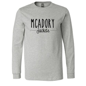 McAdory Jackets With Swirls - Long Sleeve Shirt
