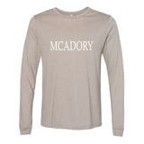 McAdory In All Caps - Long Sleeve Shirt