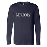 McAdory In All Caps - Long Sleeve Shirt