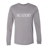 McAdory In All Caps - Long Sleeve Shirt
