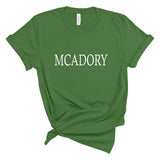 McAdory In All Caps - Short Sleeve Shirt