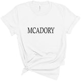 McAdory In All Caps - Short Sleeve Shirt
