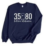 Gildan Helena Zip Code 35080 With State As Zero - Sweatshirt