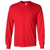 Gildan Alabaster Zip Code 35007 With Big State Outline - Long Sleeve Shirt