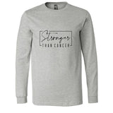 Stronger Than Cancer Box - Long Sleeve Shirt