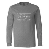 Stronger Than Cancer Box - Long Sleeve Shirt