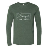 Stronger Than Cancer Box - Long Sleeve Shirt