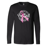 The Lord Will Fight For You Circle - Long Sleeve Shirt