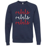 Rebels Cursive Times Three - Sweatshirt